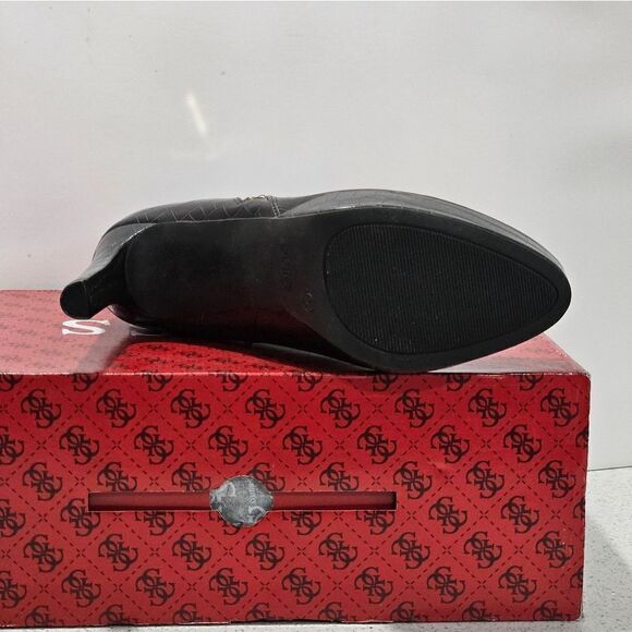 NIB, Guess stiletto heel boots in brown alligator pattern. Size 10 - Picture 5 of 13